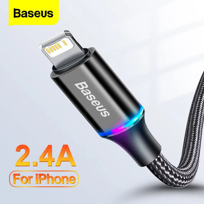 Baseus USB Cable – Fast Charging for iPhone, iPad & More