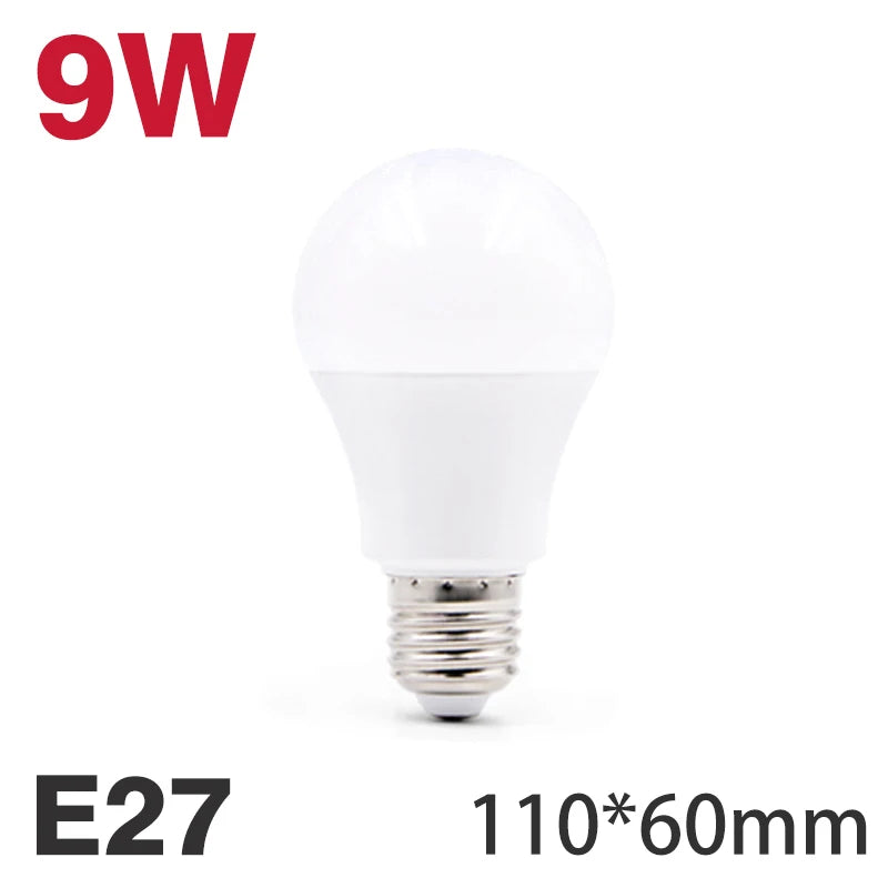 KARWEN E27/E14 LED Lamp Bulb – AC 220V-240V, 3W-20W Spotlight & Table Lamp Lighting