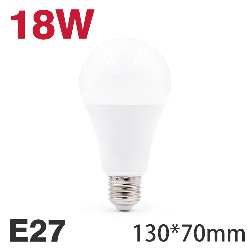 KARWEN E27/E14 LED Lamp Bulb – AC 220V-240V, 3W-20W Spotlight & Table Lamp Lighting