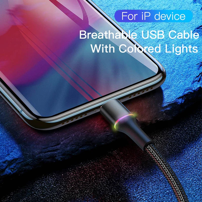 Baseus USB Cable – Fast Charging for iPhone, iPad & More