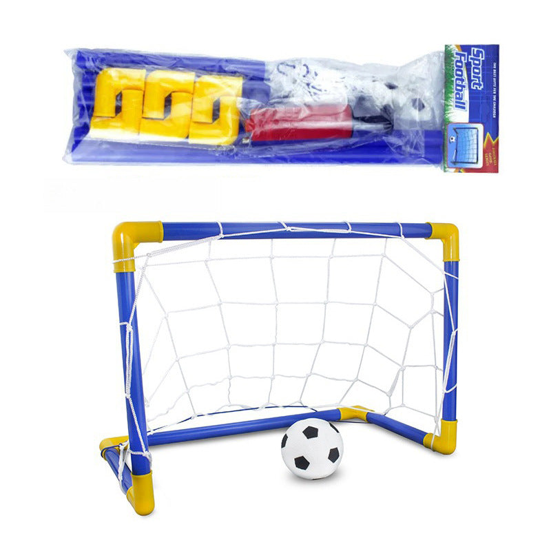 Kids’ Folding Soccer Goal Set, Portable Indoor/Outdoor Football Net Toy