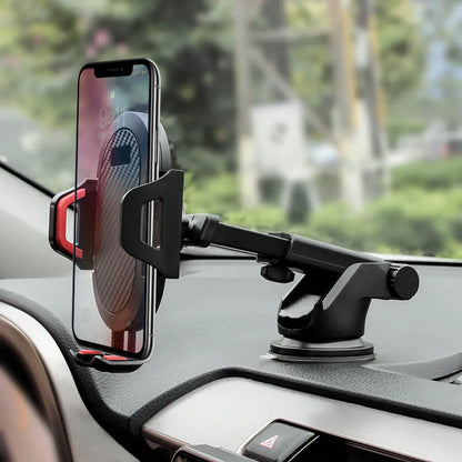 Suction Car Phone Holder, Dashboard & Windshield Mount for iPhone, Samsung, Xiaomi