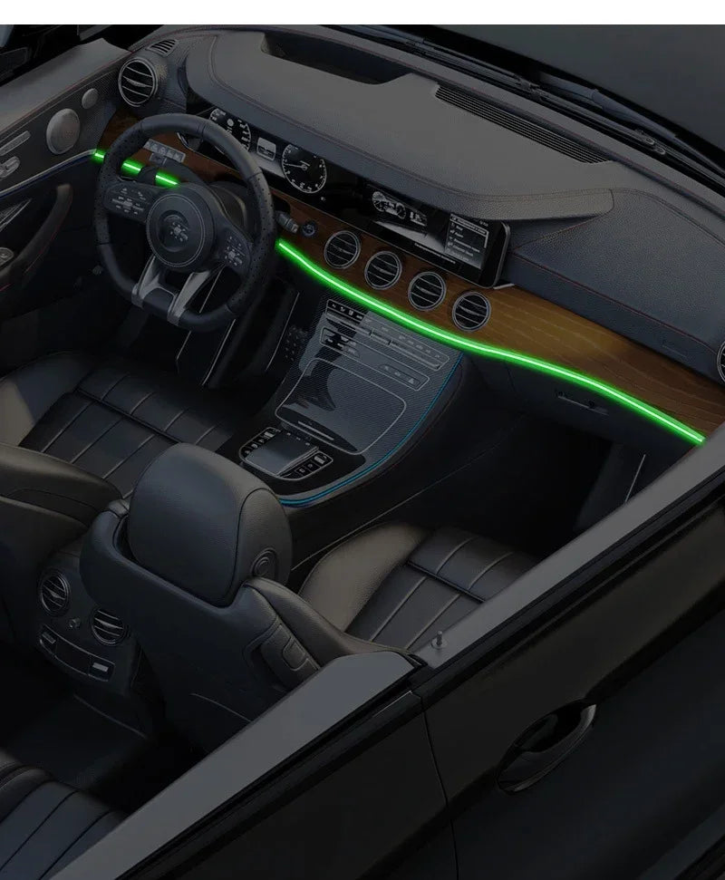 RGB Car Interior LED Light Strip with APP Control