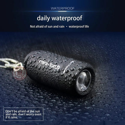 USB Rechargeable Mini LED Keychain Flashlight