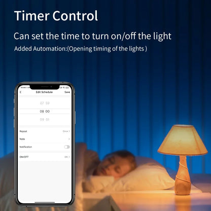 Tuya Smart WiFi LED Bulb – 10W-20W, E27, RGB, Alexa & Google Assistant Voice Control, Smart Life APP