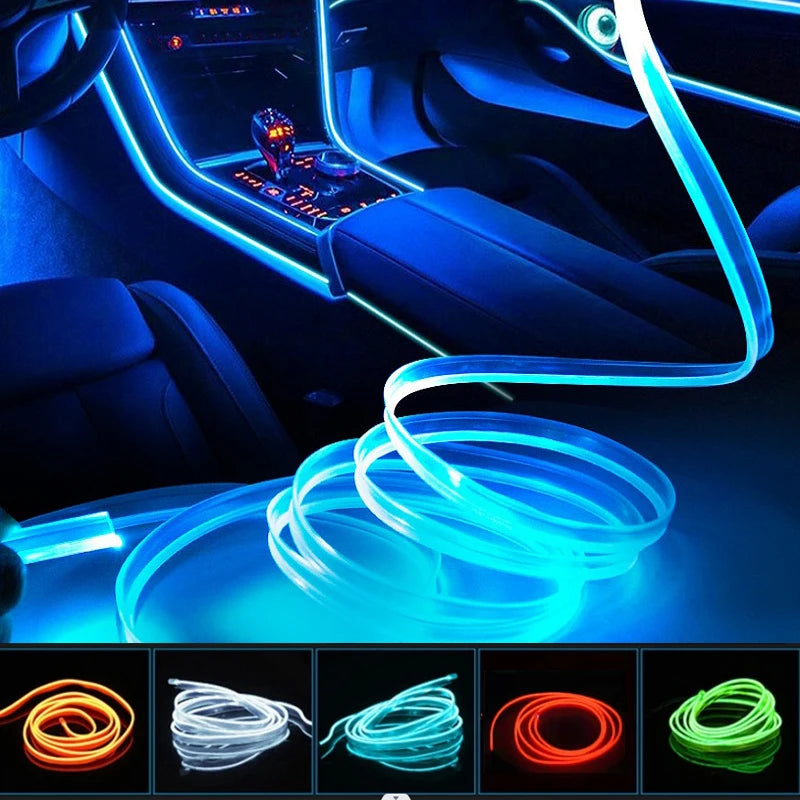 GlowEdge LED Ambient Light Strips for Car Interior