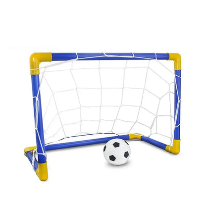 Kids’ Folding Soccer Goal Set, Portable Indoor/Outdoor Football Net Toy