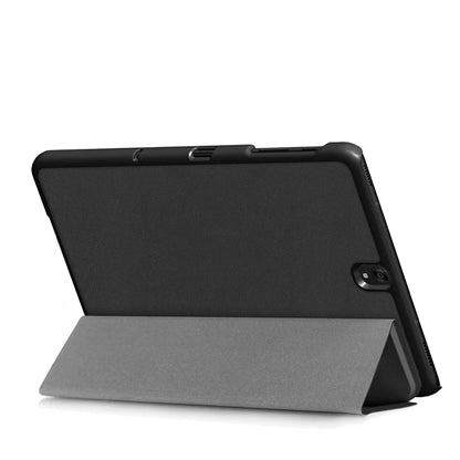 HUWEI Case For Samsung Galaxy Tab S3 9.7 Inch SM-T820 SM-T825 Tablet PU Leather Tri-Folding Stand Magnetic Flip Stand Cover Case