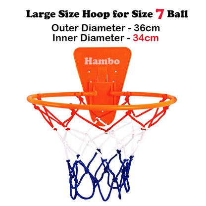 Silent Indoor Basketball, Size 7/5, Airless Foam, Quiet Dribbling Training Ball