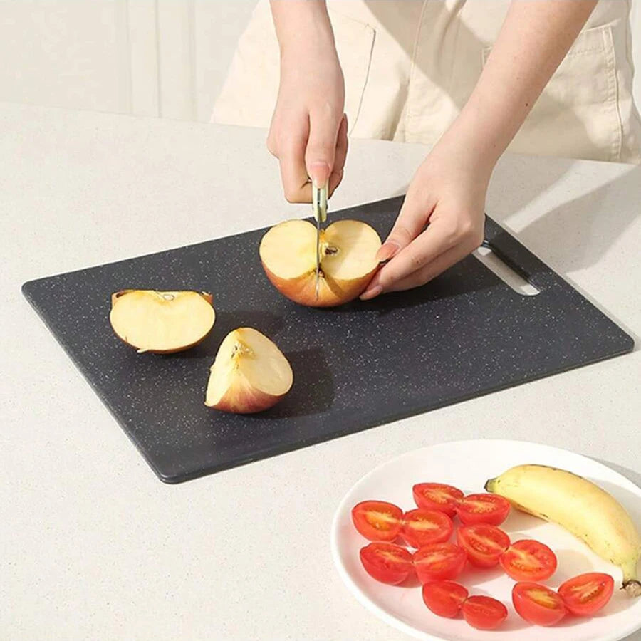 Marble Texture PP Antibacterial Cutting Board, Dishwasher Safe