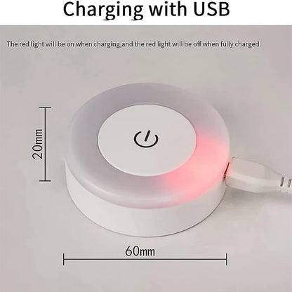 Portable LED Night Light – USB Rechargeable Lamp for Living Room, Bedroom & Home Decor