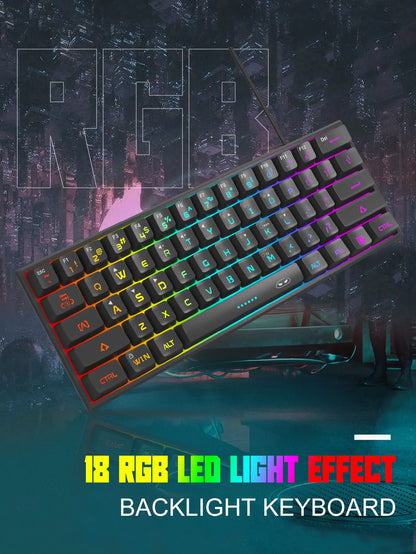 MageGee TS91 60% RGB Gaming Keyboard – Compact, Ergonomic, Waterproof