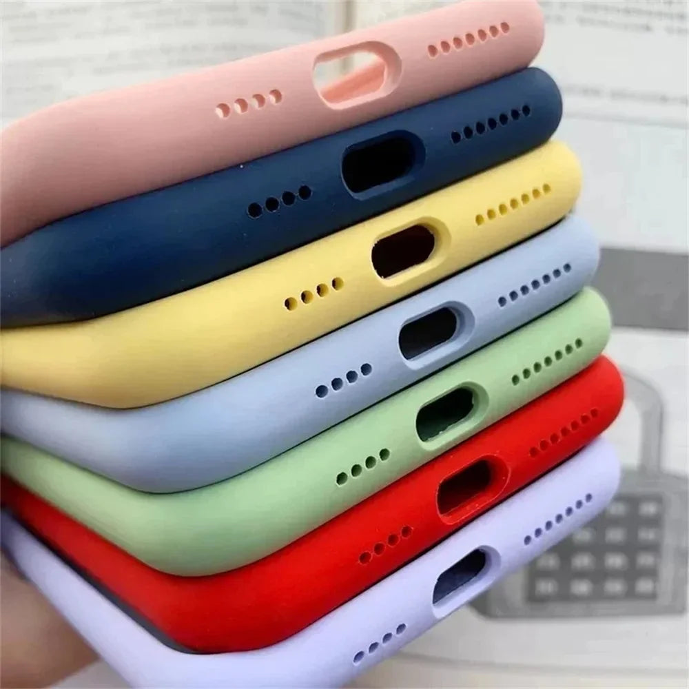 Official Silicone Case for iPhone 16/15/14/13/12 Pro Max & Plus