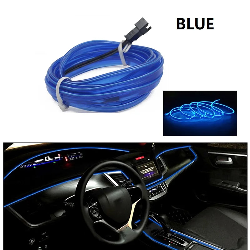 GlowEdge LED Ambient Light Strips for Car Interior