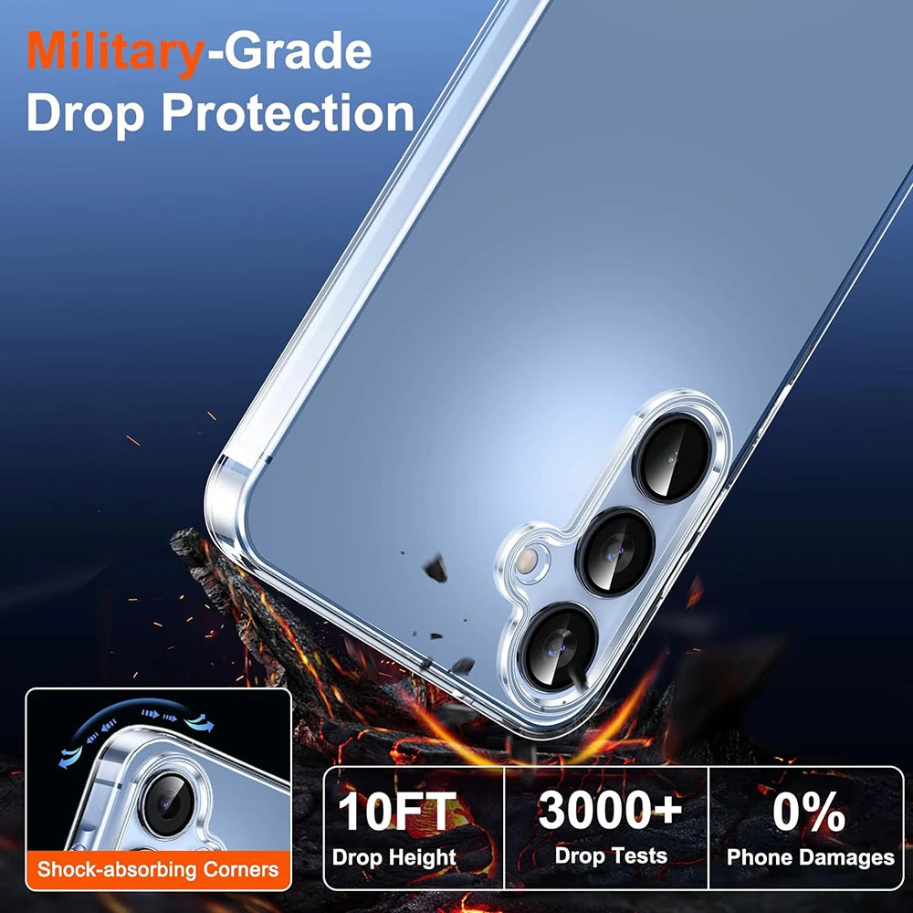 Ultra-Thin Silicone Clear Case for Samsung Galaxy A Series 5G