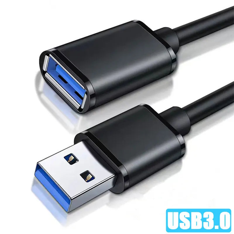 USB 3.0/2.0 Extension Cable Male to Female for Laptop/PC