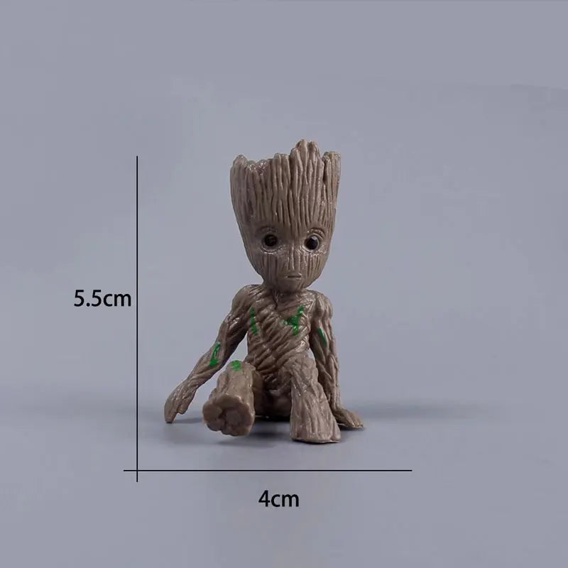 Mini Groot Action Figure Toy – Guardians of the Galaxy