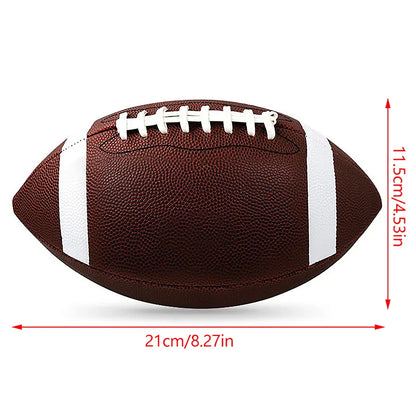 Standard 8.5” Sports Football for Men, Women & Kids