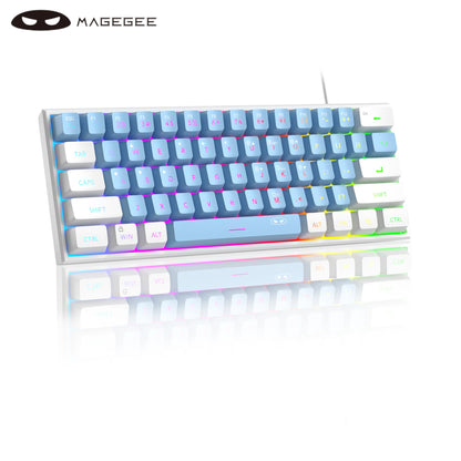 MageGee TS91 60% RGB Gaming Keyboard – Compact, Ergonomic, Waterproof