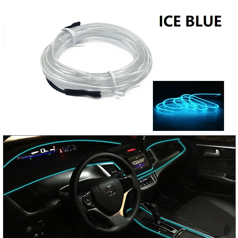 GlowEdge LED Ambient Light Strips for Car Interior