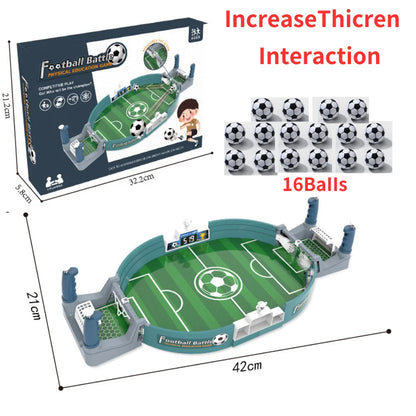 Portable Tabletop Soccer Game for Kids & Family