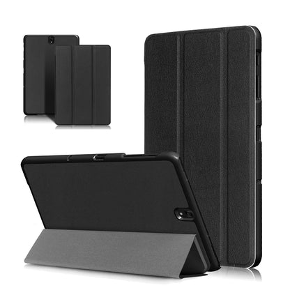 HUWEI Case For Samsung Galaxy Tab S3 9.7 Inch SM-T820 SM-T825 Tablet PU Leather Tri-Folding Stand Magnetic Flip Stand Cover Case