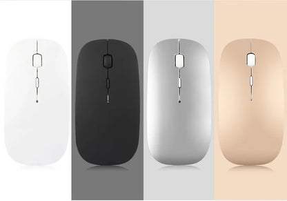 Bluetooth Wireless Mouse for MacBook – Rechargeable & Mute Gaming Mouse