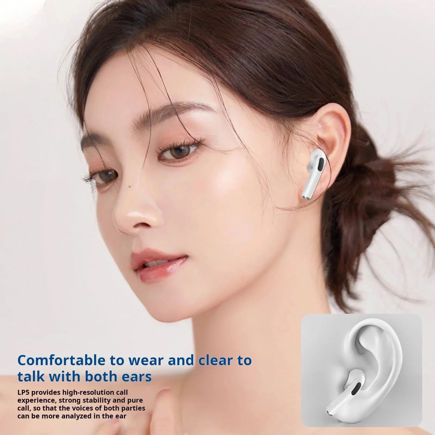 Original Air Pro Bluetooth Earphones, Gaming Headset, Bluetooth 5.3, for iPhone, Xiaomi, Android