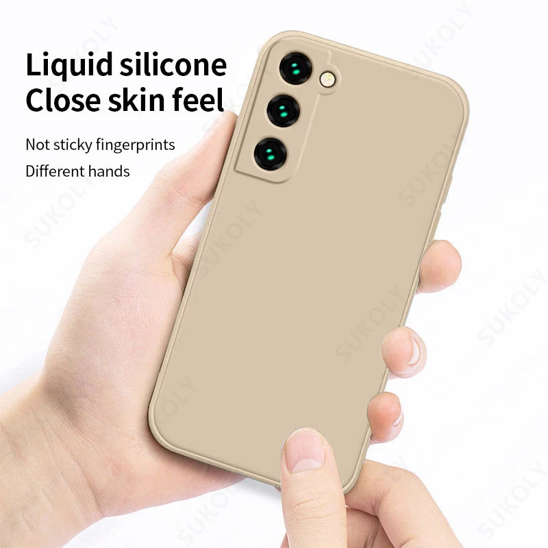 Shockproof Liquid Silicone Case for Samsung Galaxy S & A Series 5G