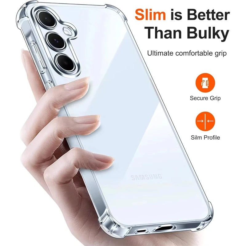 Shockproof Clear Case for Samsung Galaxy A Series 5G