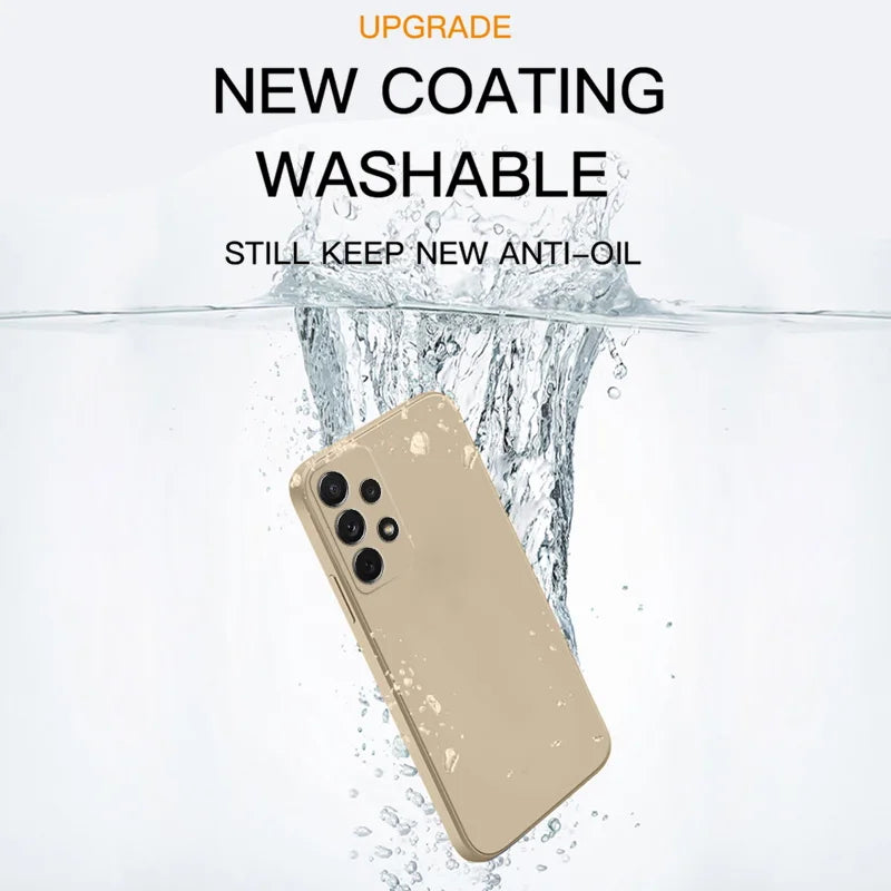 Shockproof Liquid Silicone Case for Samsung Galaxy S & A Series 5G