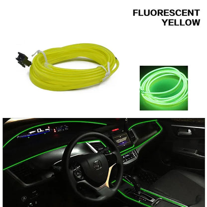 GlowEdge LED Ambient Light Strips for Car Interior