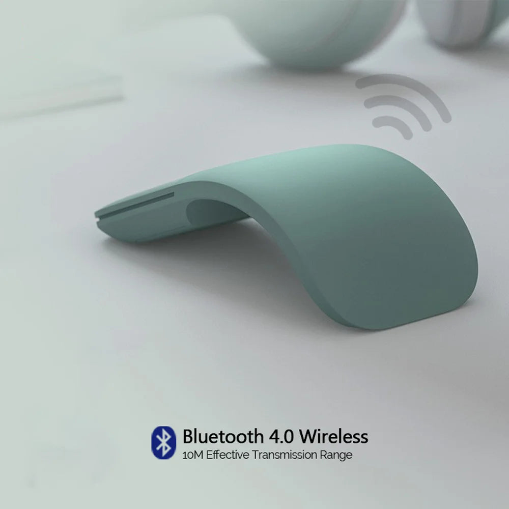 Folding Bluetooth Wireless Mouse – Ultra-Thin & Silent for PC & Laptop