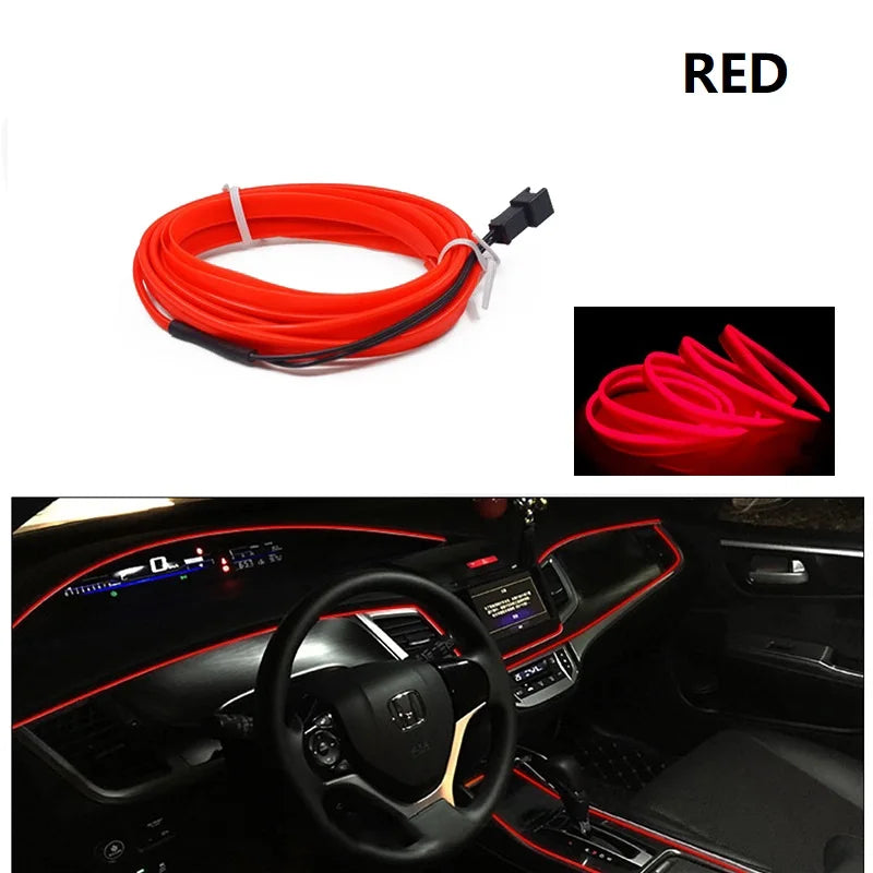 GlowEdge LED Ambient Light Strips for Car Interior