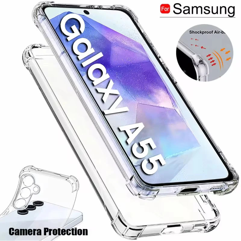 Shockproof Clear Case for Samsung Galaxy A Series 5G