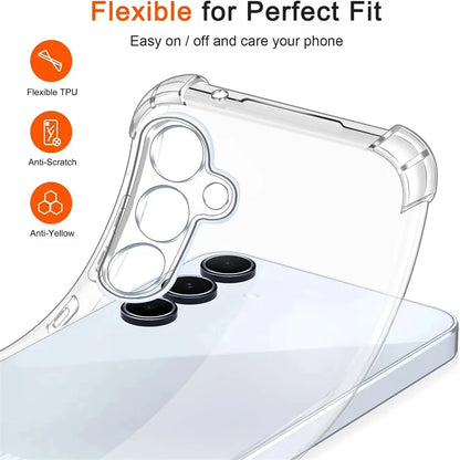 Shockproof Clear Case for Samsung Galaxy A Series 5G