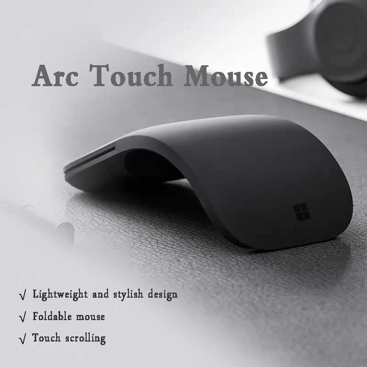 Folding Bluetooth Wireless Mouse – Ultra-Thin & Silent for PC & Laptop