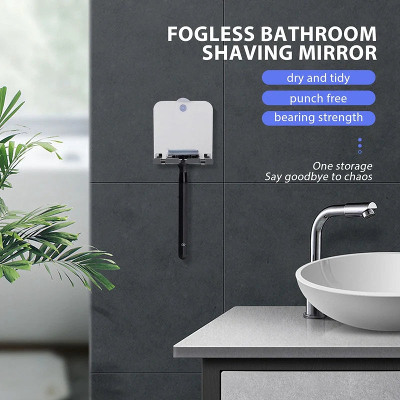 Anti-Fog Fogless Bathroom Shaving Mirror