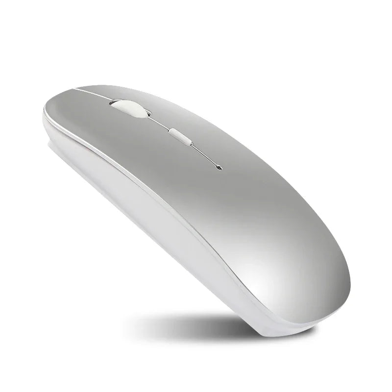 Bluetooth Wireless Mouse for MacBook – Rechargeable & Mute Gaming Mouse