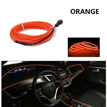 GlowEdge LED Ambient Light Strips for Car Interior