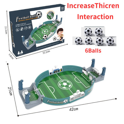 Portable Tabletop Soccer Game for Kids & Family