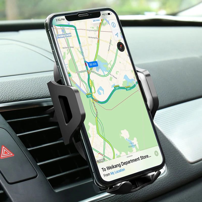 Suction Car Phone Holder, Dashboard & Windshield Mount for iPhone, Samsung, Xiaomi