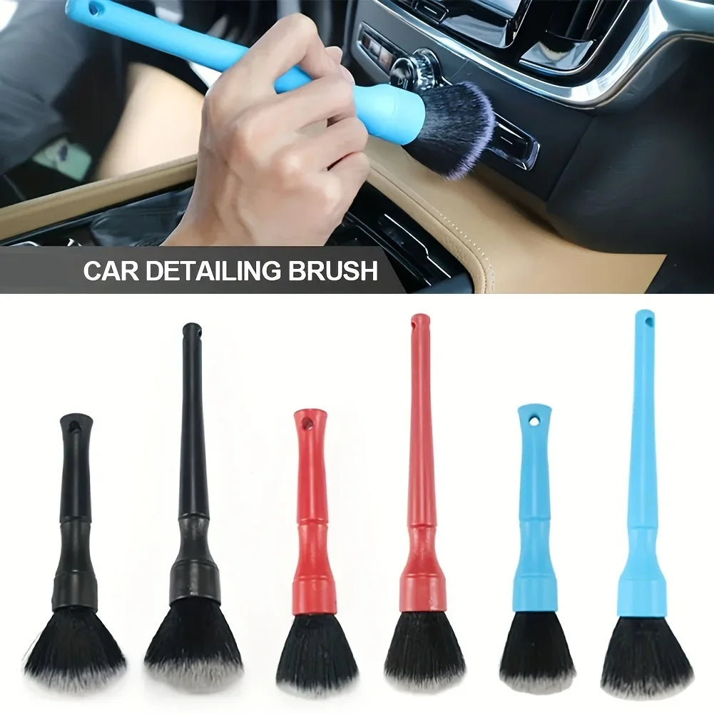 Ultra-Soft Car Detailing Brush – Interior Cleaning Accessory