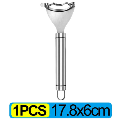 Stainless Steel Corn Peeler & Cob Shaver for Kitchen