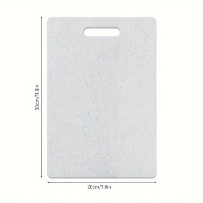 Marble Texture PP Antibacterial Cutting Board, Dishwasher Safe