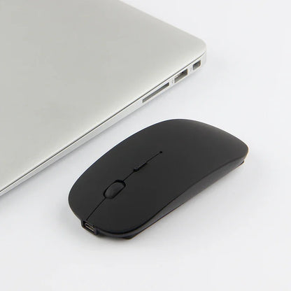 Bluetooth Wireless Mouse for MacBook – Rechargeable & Mute Gaming Mouse