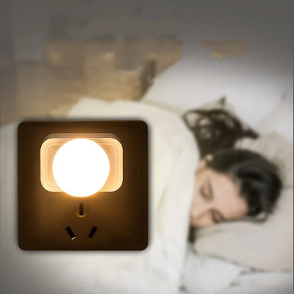 Mini USB Night Light – Warm White LED, Eye Protection for Reading, Computer & Power Bank Use