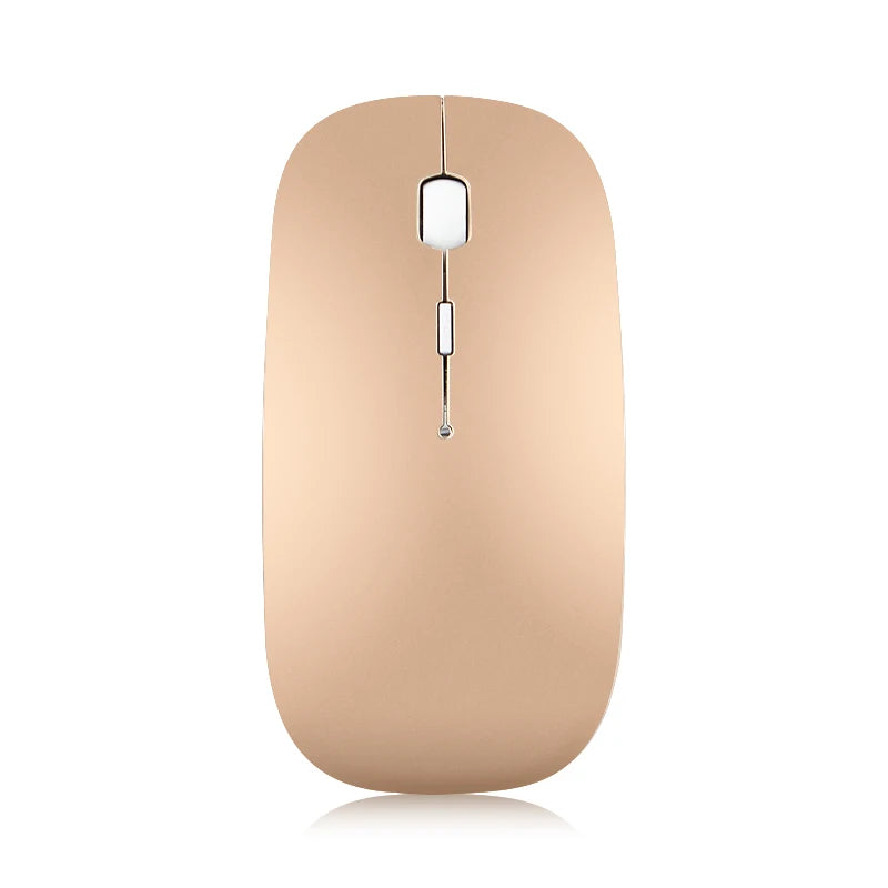 Bluetooth Wireless Mouse for MacBook – Rechargeable & Mute Gaming Mouse