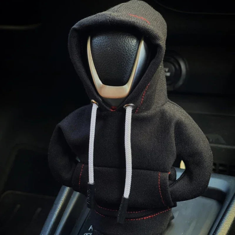 VIKEFON Car Gear Shift Hoodie – Funny & Washable Interior Decoration