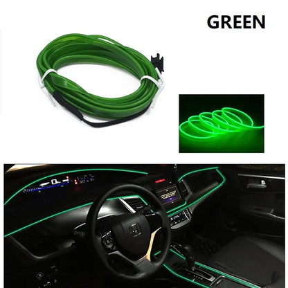 GlowEdge LED Ambient Light Strips for Car Interior